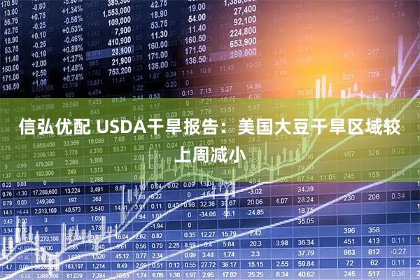 信弘优配 USDA干旱报告：美国大豆干旱区域较上周减小
