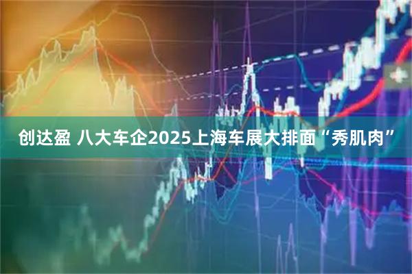 创达盈 八大车企2025上海车展大排面“秀肌肉”